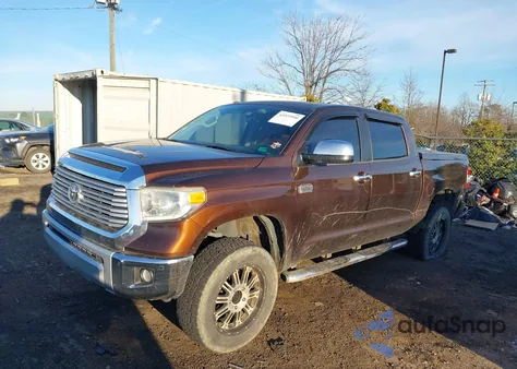2015 Toyota Tundra Platinum 5.7L V8 from USA, damaged, VIN 5TFAY5F19FX423024